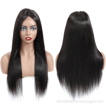 Wholesale 13X4 13x6 Virgin Cuticle Aligned Swiss Lace Frontal Wig Unprocessed Mink Raw Brazilian 100% Human Hair Lace Front Wig